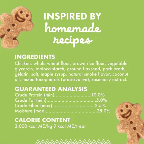 Vista 3 de Buddy Biscuits Softies - Bolsa de 6 onzas, suave y masticable, golosinas para perros con sabor a pollo tostado natural, horneadas en los Estados