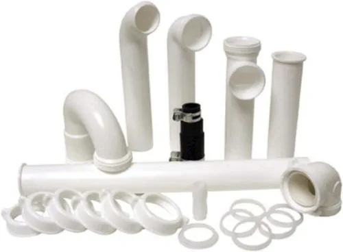 Vista 4 de Waste Maid 10-US-WM-058-3B - Sistema de molienda de residuos de alimentos de acero inoxidable antiatascos, 1/2 HP Economy, negro y PF WaterWorks