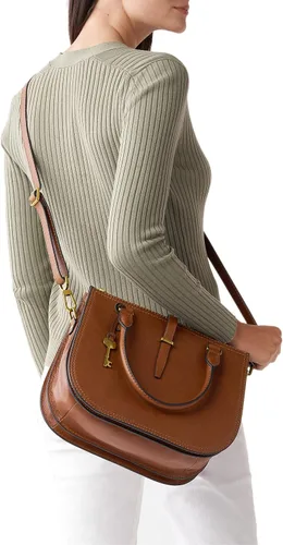 Vista 8 de Fossil Bolsa de cuero Ryder tipo bolso de mano para mujer