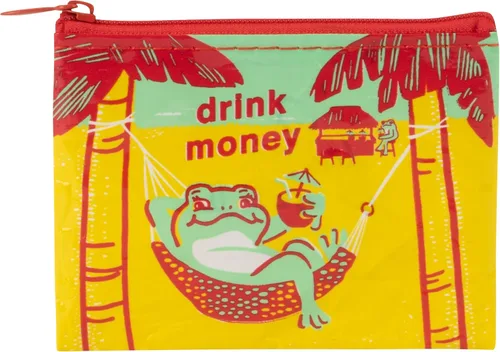 Vista 23 de Blue Q Coin Purse - Cute Coin Pouch for Men & Women, Small Pouch Organizer B-tches Haz cosas