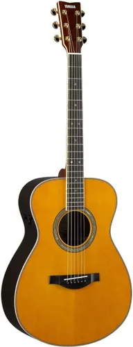 Vista 14 de Yamaha FGC-TA Dreadnought Cutaway Guitarra Transacústica con Chorus y Reverb, Negro Coro y reverberación, negro