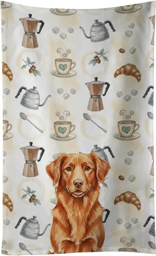 Vista 232 de Caroline's Treasures Afghan Hound - Toalla de cocina para barra de café, terciopelo frontal y lazo de algodón, lavable a máquina Sabueso afgano
