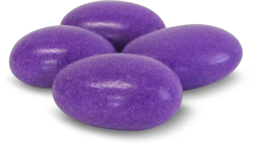 Vista 2 de Its Delish - Almendras moradas de Jordan de 2 libras a granel Nuez de almendra azucarada con revestimiento de caramelo dulce – Recuerdos de boda a