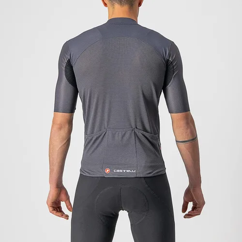 Vista 2 de Castelli Camiseta Endurance Elite para hombre para ciclismo de carretera y grava, talla L