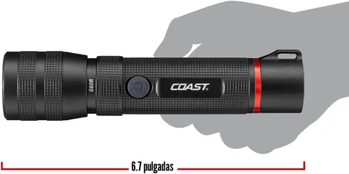 Vista 11 de Coast G60R linterna LED recargable impermeable de 1000 lúmenes, paquete de 2