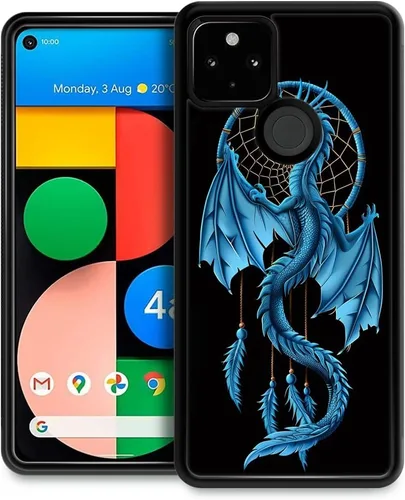 Vista 11 de CARLOCA Compatible with Google Pixel 5 Case,Angry Cat Knife What Pattern Ultra Protection Shockproof Soft Silicone TPU Non-Slip Back for Google