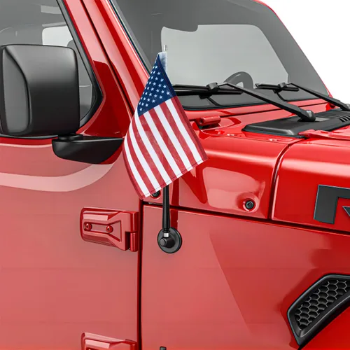 Vista 5 de Rydonair Antena a prueba de lavado de coche compatible con Jeep Wrangler 2007-2021 y Gladiator
