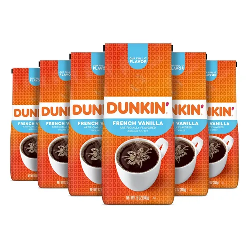 Vista 28 de Dunkin' S'mores - Café molido saborizado, 11 onzas (paquete de 6)