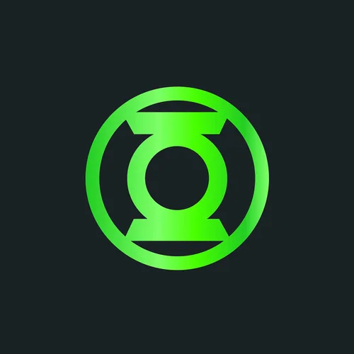 Vista 7 de DC Comics Anillo de acero inoxidable para hombre, diseño de superhéroe de la Liga de la Justicia, linterna verde