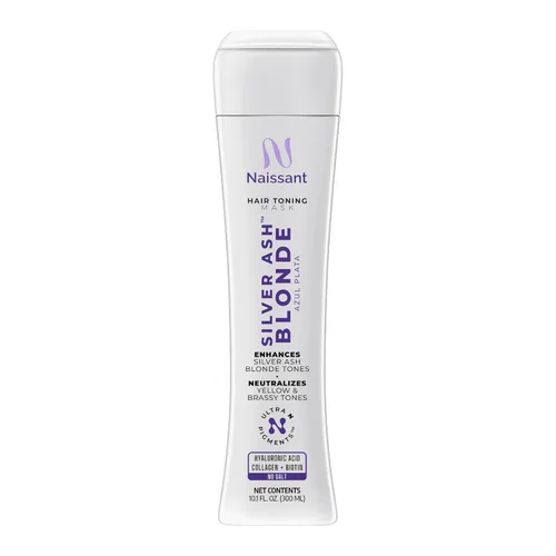 Vista 16 de naissant Mascarilla tonificante para cabello negro frío Pigmentos de ultra alta pureza Neutraliza los matices rojos y anaranjados Ácido
