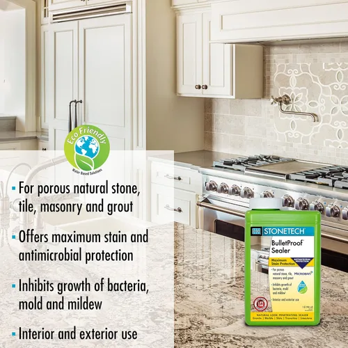 Vista 4 de StoneTech KlenzAll limpiador resistente para piedras y azulejos, KA4-1G