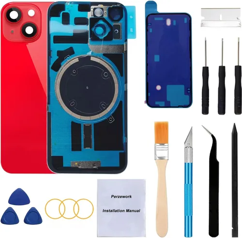 Vista 17 de Reemplazo de cristal trasero OEM para iPhone Xs de 5.8 pulgadas con kit de herramientas de reparación y adhesivo preinstalado (Oro)