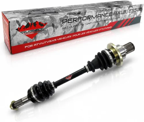 Vista 2 de Rugged Eje de rendimiento trasero izquierdo/derecho para Arctic Cat Prowler 500/550/650/700/1000, abrazadera de acero inoxidable recubierta