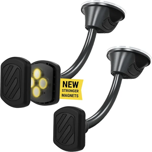 Vista 17 de Scosche MAGFMB MagicMount - Soporte magnético para teléfono celular en el automóvil - Montura magnética fuerte para iPhone/Android - Soporte