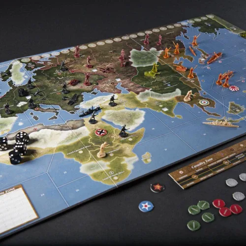 Vista 4 de Alianza y alienígenas 1941 juego de mesa.