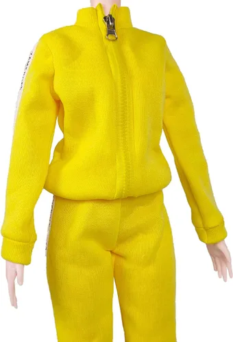 Vista 4 de Proudoll Ropa deportiva de traje deportivo, sudadera y sudadera para correr, zapatos de lona para muñecas BJD de 1/3 de 23.6 in y 24 pulgadas