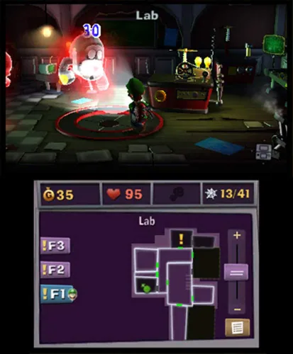 Vista 2 de Nintendo Selects Luigis Mansion Dark Moon - Nintendo 3DS