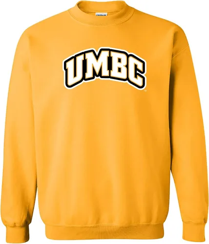 Vista 23 de UGP Campus Apparel NCAA Bloque Básico, Cuello Redondo Color del Equipo, Colegio, Universidad Cremalleras Akron Navy