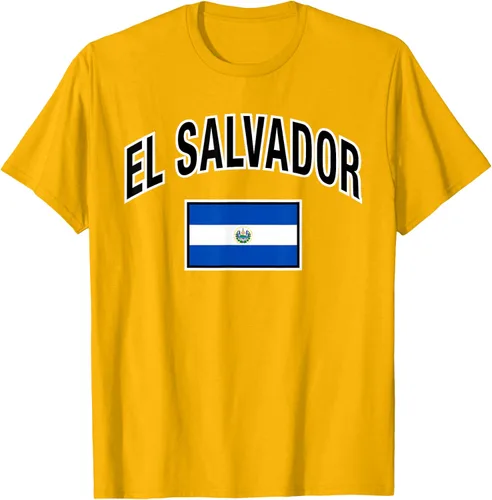 Vista 38 de Camiseta salvadoreña Orgullosa Bandera de El Salvador, Negro