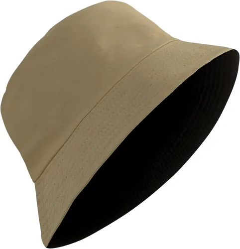 Vista 17 de PFFY Bucket Hat for Women Men Cotton Summer Sun Beach Fishing Cap
