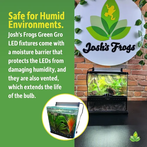 Vista 4 de Josh's Frogs Green Gro - Accesorios de terrario LED (24 pulgadas)