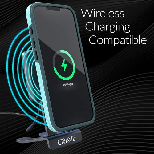 Vista 6 de Funda Crave Dual Guard compatible con iPhone 16e, funda de doble capa de protección contra golpes para iPhone 16e (6.1") - Aqua