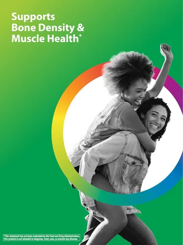 Vista 3 de Complejo de calcio Rainbow Light con magnesio y vitamina D3 + 180 tabletas Nutrientes de alimentos reales Apoyo para la densidad ósea