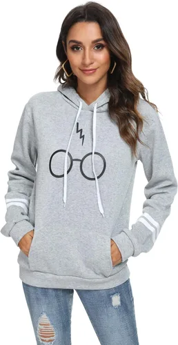 Vista 2 de RGOSME Sudaderas con capucha para mujeres, adolescentes, niñas, jóvenes, sudaderas con capucha estéticas