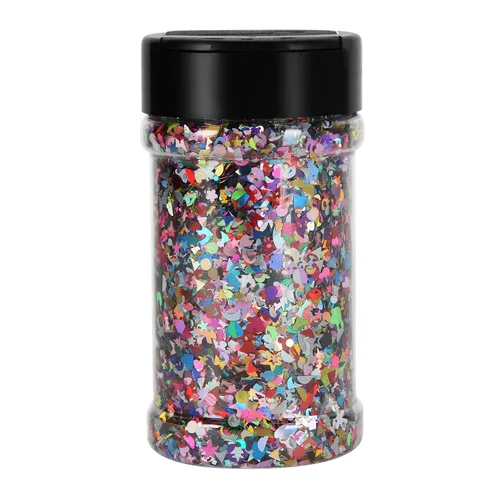 Vista 33 de TORC Brillantina gruesa negra de 4 onzas para manualidades de resina, tumblers, maquillaje cosmético, arte de uñas, decoración de festivales