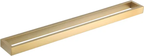 Vista 13 de GERZWY Toallero de baño de 24 pulgadas, de acero inoxidable, estilo contemporáneo, montaje en pared, negro mate, HG1701 (60)-BK