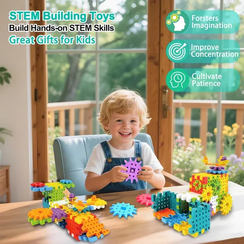 Vista 6 de STEM Juguetes educativos de construcción para niños de 4 a 8 años, juego