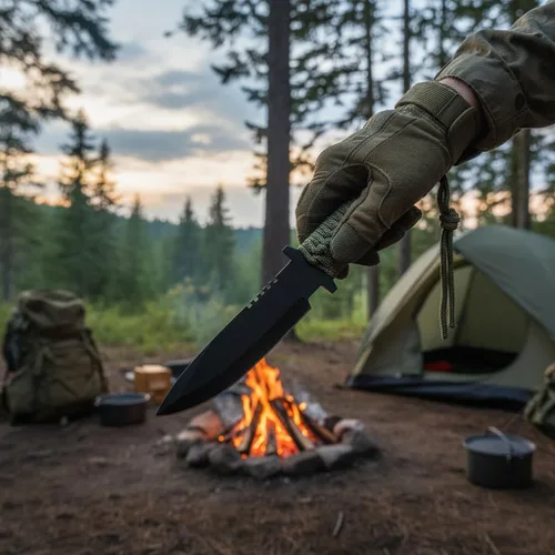 Vista 5 de SZCO Supplies Cuchillo de punta de lanza militar