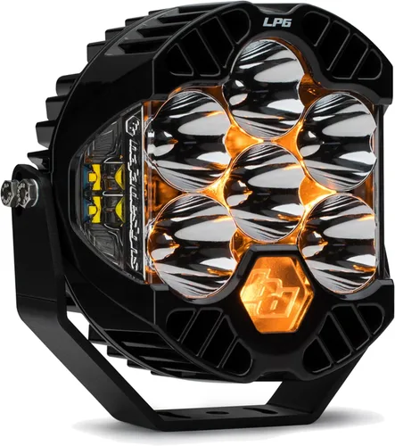 Vista 4 de Baja Designs - 270013 LP6 Pro LED de Conducción/Combo Ámbar