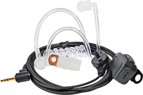 Vista 7 de Walkie Talkie Auricular para Motorola Talkabout Radio T800 T600 T460, Auriculares de radio bidireccionales con micrófono y tubo de bobina acústica