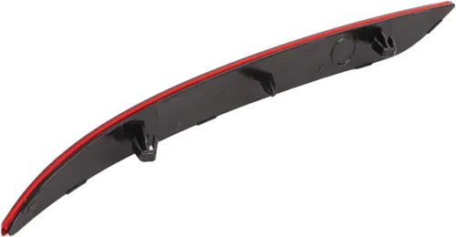 Vista 4 de Reflector de parachoques trasero para 2017 a 2023, lente roja, luz reflectora trasera de automóvil, repuesto para luces de parachoques trasero