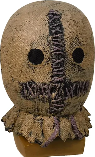 Vista 4 de shayulajiao Máscara de látex de espantapájaros fantasma para Halloween, carnaval, cosplay