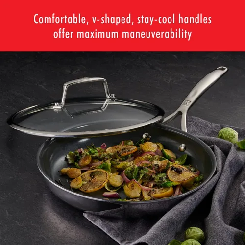 Vista 17 de ZWILLING Spirit Energy + Juego de utensilios de cocina antiadherentes de acero inoxidable de 10 piezas