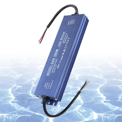 Vista 14 de Controlador LED de 12 V 100 W impermeable IP67, transformador LED ultra delgado de 110 V CA a 12 V CC 8.3 A 100 vatios silencioso convertidor