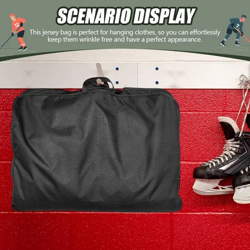 Vista 6 de Windyun 2 Pack Hockey Jersey Garment Bag