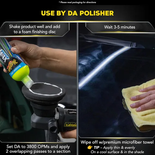 Vista 5 de Meguiar's Cera líquida de cerámica híbrida, protege tu pintura con una cera líquida para autos libre de residuos con tecnología híbrida Si02