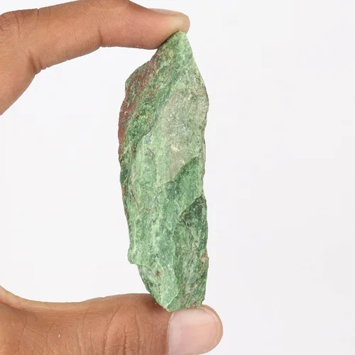 Vista 2 de GEMHUB AAA y ópalo verde muy natural de 430.50 quilates con certificación de piedra curativa de cristal verde ópalo verde áspero suelto piedra