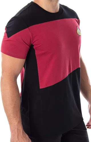 Vista 3 de Star Trek Next Generation TNG - Camiseta de manga corta para hombre