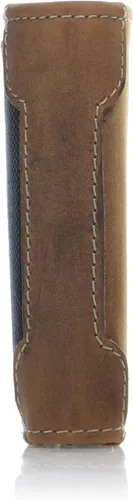Vista 27 de WOLVERINE Billetera plegable de lona/cuero para hombre