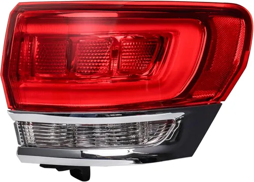 Vista 193 de Ensamble de luz trasera exterior TRQ para lado del conductor izquierdo trasero. Compatible con Toyota Corolla XLE 2020, 2021, 2022 y Toyota Corolla