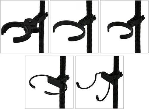 Vista 8 de DS. DISTINCTIVE STYLE Soporte de figura de acción Soporte de juguete de metal conectable de 12 pulgadas para figuras de escala 1/6 y 1/9