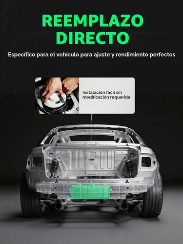 Vista 4 de YHTAUTO Filtro de bomba de combustible del lado derecho w/Unidad de envío