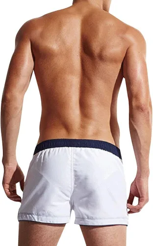 Vista 2 de letsqk de los hombres bañadores de Sexy pantalones cortos Surf Traje de baño natación para hombre