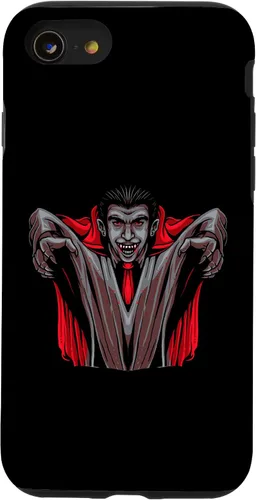 Vista 18 de iPhone 16 Halloween Monster Dracula Vampire Case