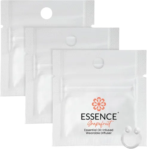Vista 22 de Essence - Difusor nasal de aromaterapia portátil, anillo de nariz de aceite esencial de bergamota, inhalador de silicona para apoyo del estrés