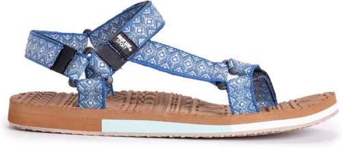Vista 6 de MUK LUKS Sandalias de barra de arena para mujer-marfil